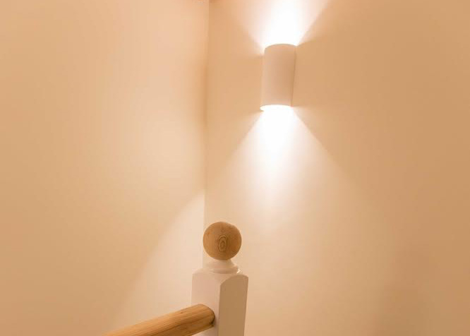 Interior lighting work at Fairlawn Road in Bristol by Peregrine Electrical