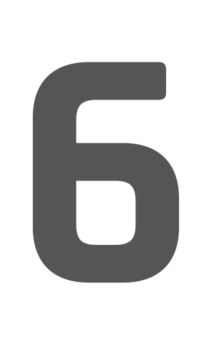 Number 6 Icon